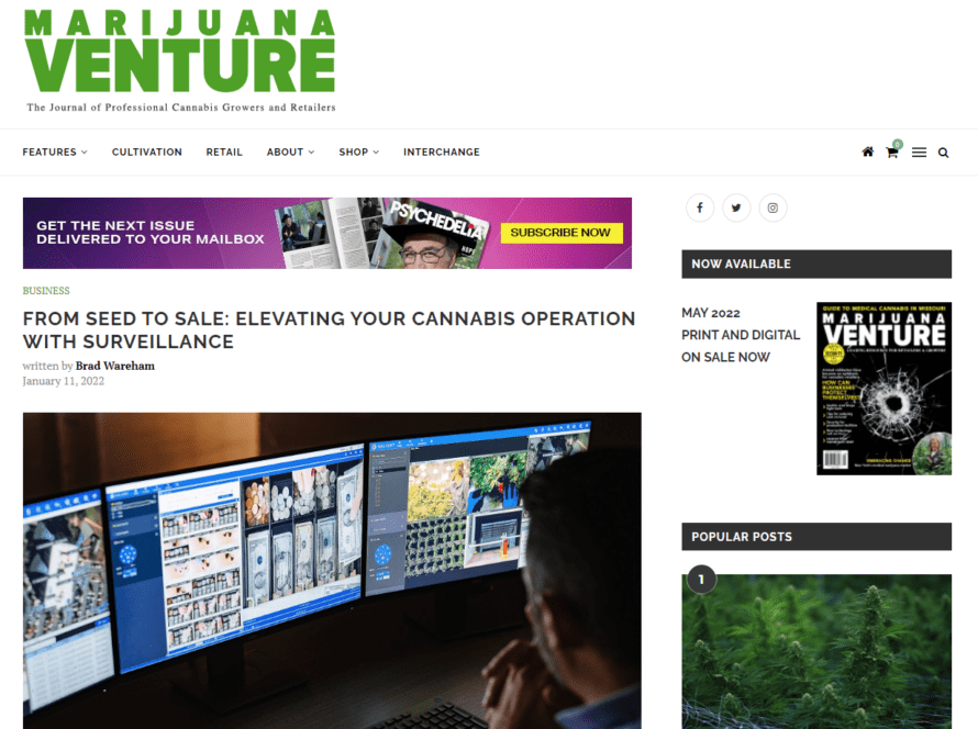 FROM SEED TO SALE: ELEVATING YOUR CANNABIS OPERATION WITH SURVEILLANCE