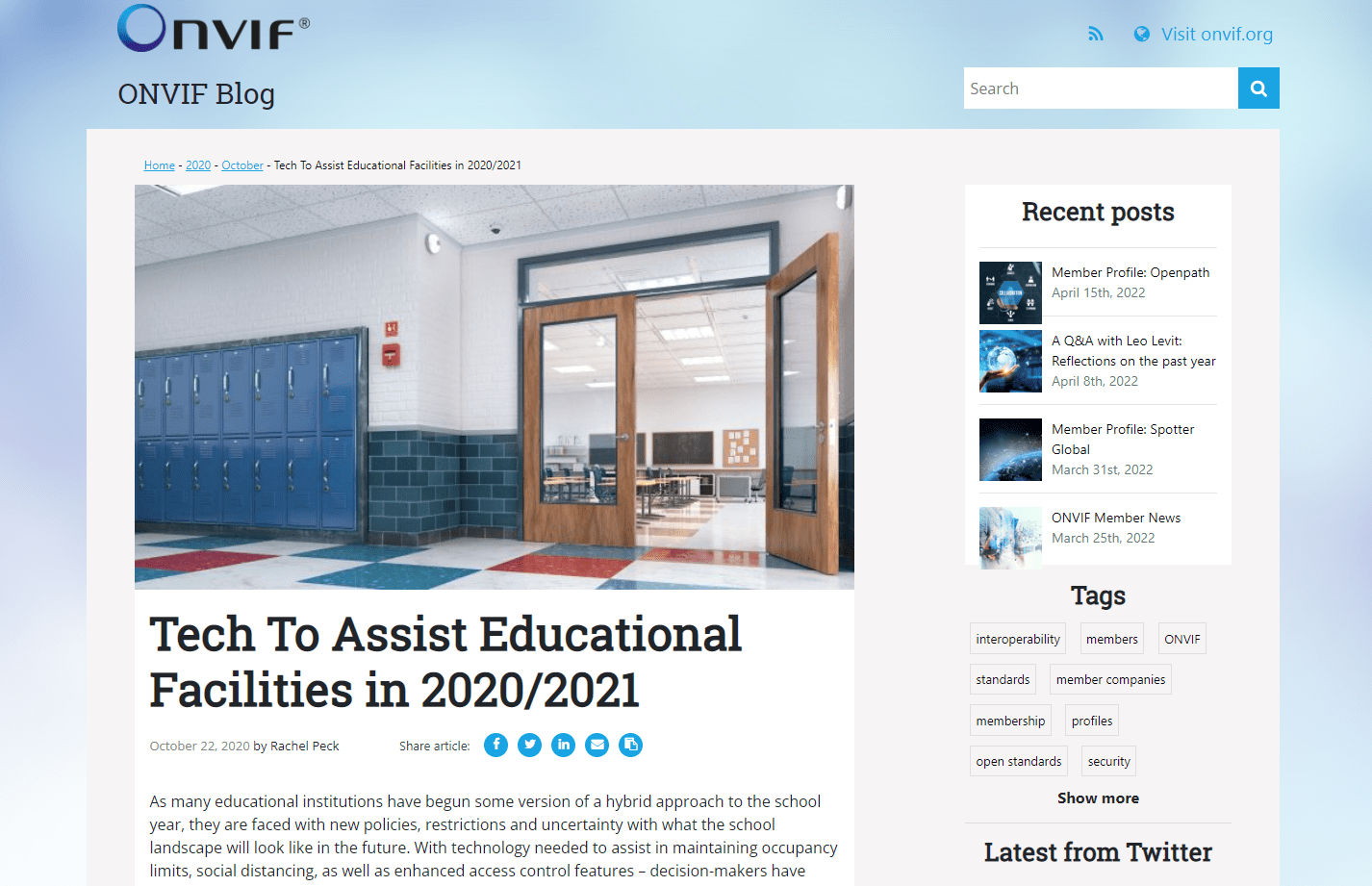 Tech To Assist Educational Facilities in 2020/2021