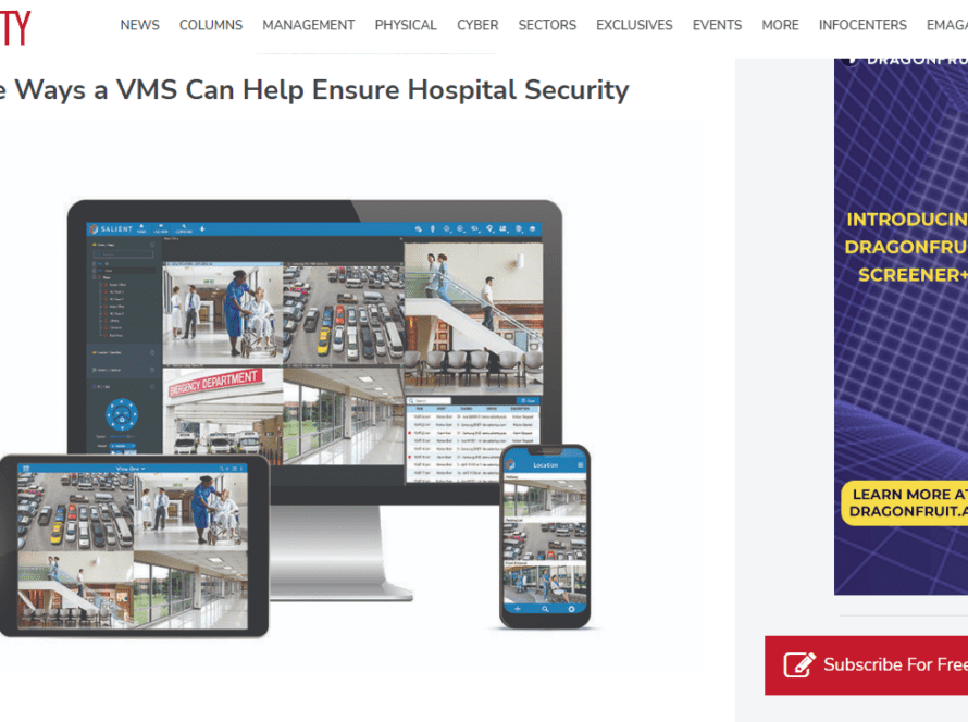 Three Ways a VMS Can Help Ensure Hospital Security
