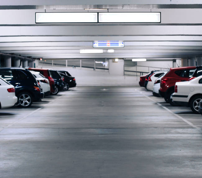 parking cars without people