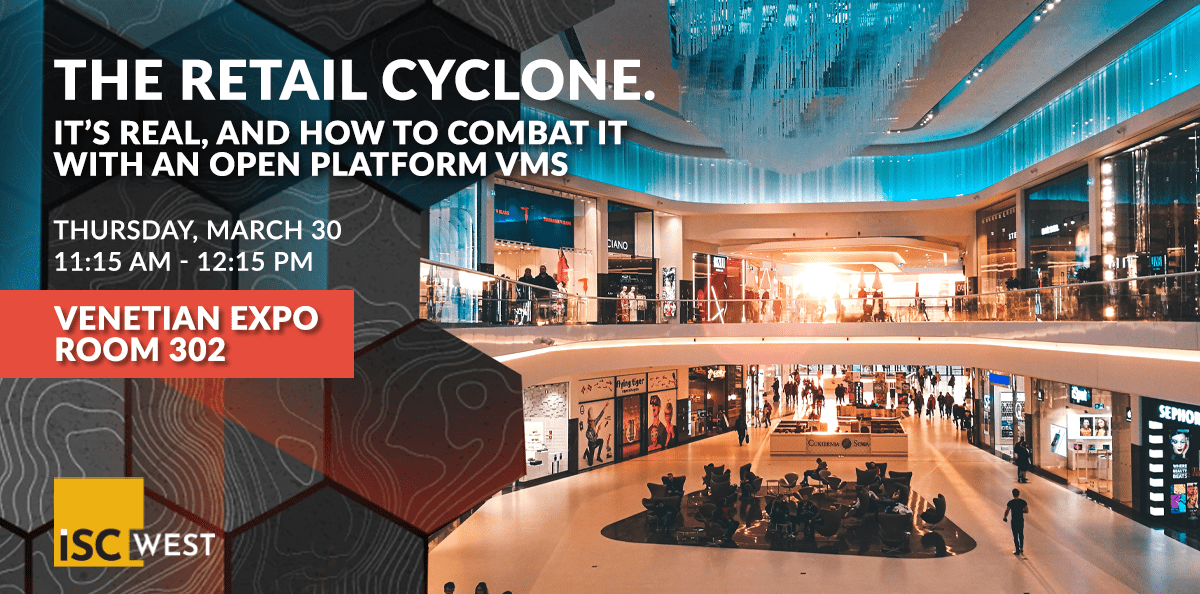 Banner for a retail webinar