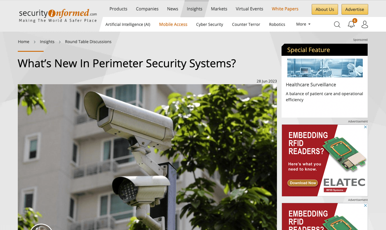 What’s New In Perimeter Security Systems? Salient